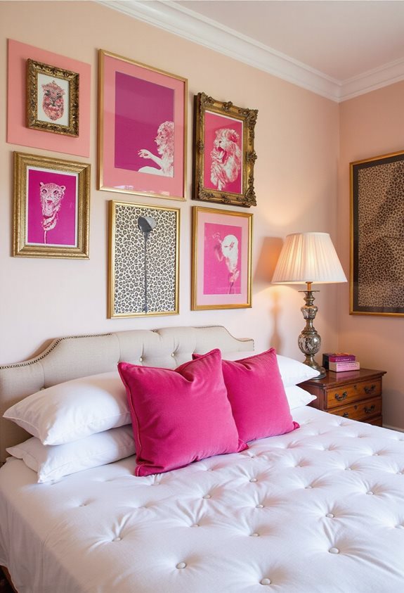 vibrant pink cheetah gallery