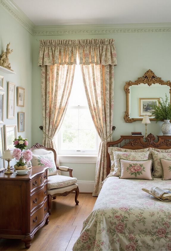 vintage charm with chintz