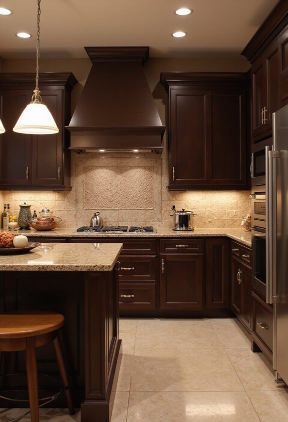 warm chocolate mocha kitchens