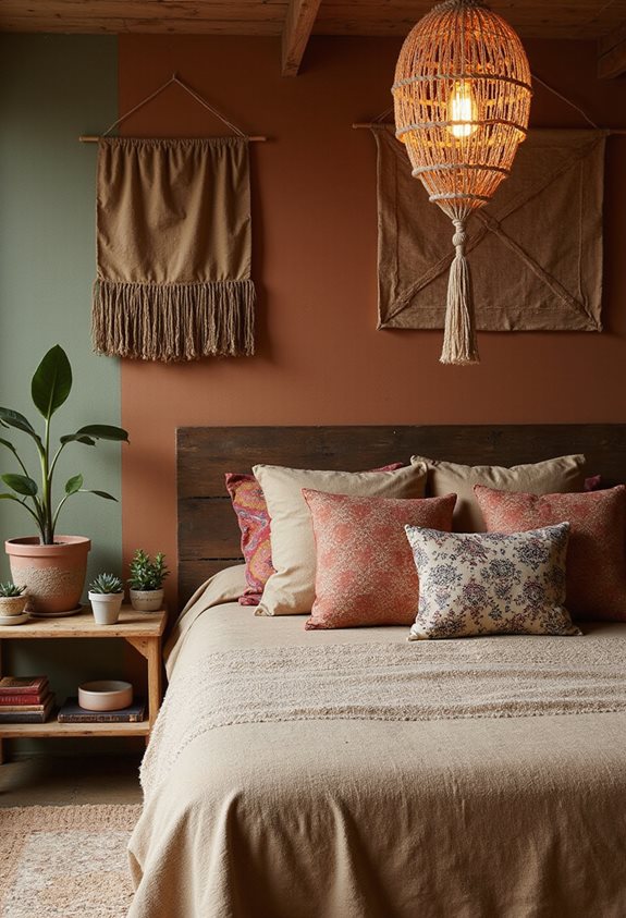 warm earthy color palette
