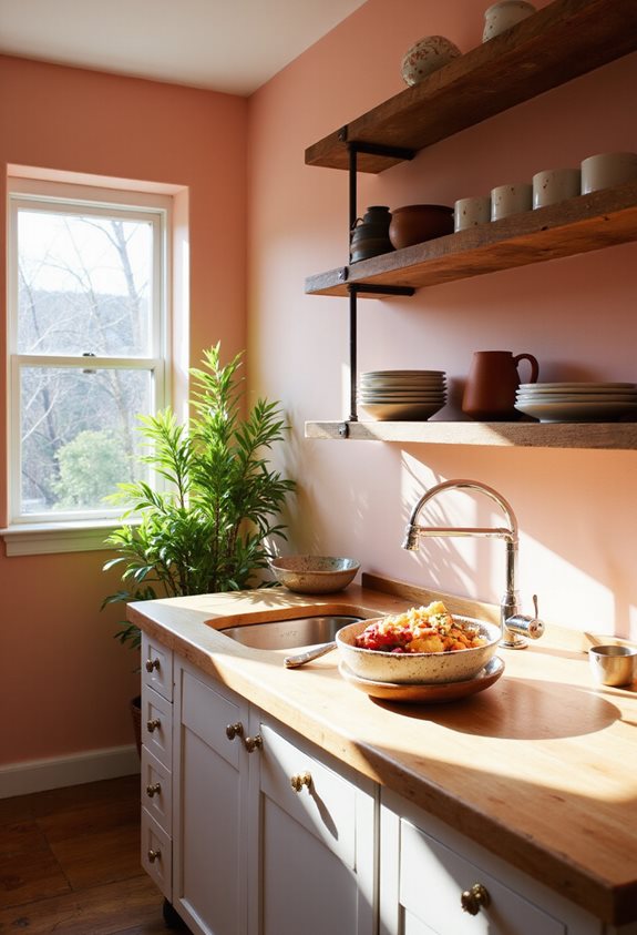 warm sunny kitchen colors