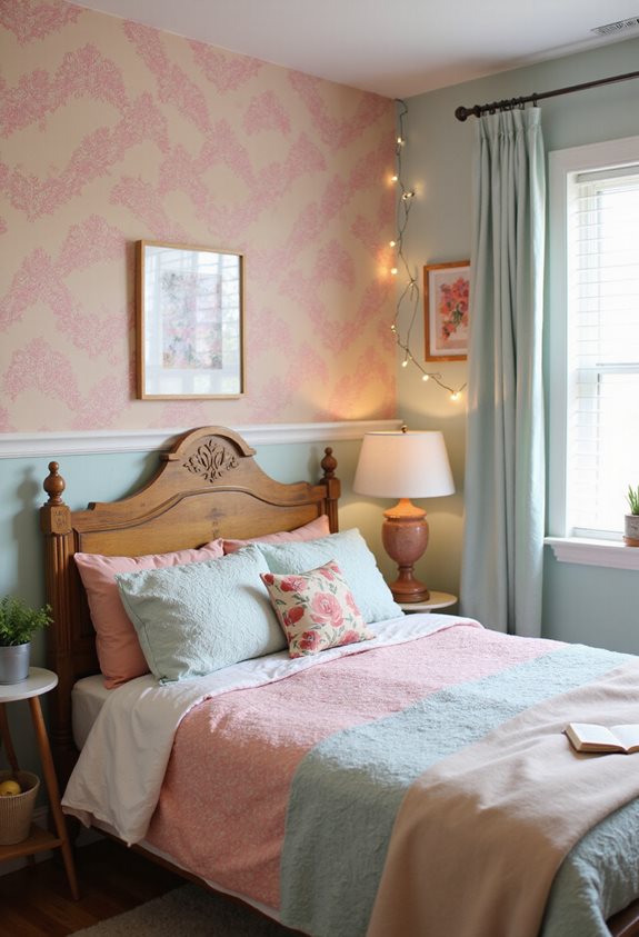 washi tape room makeover