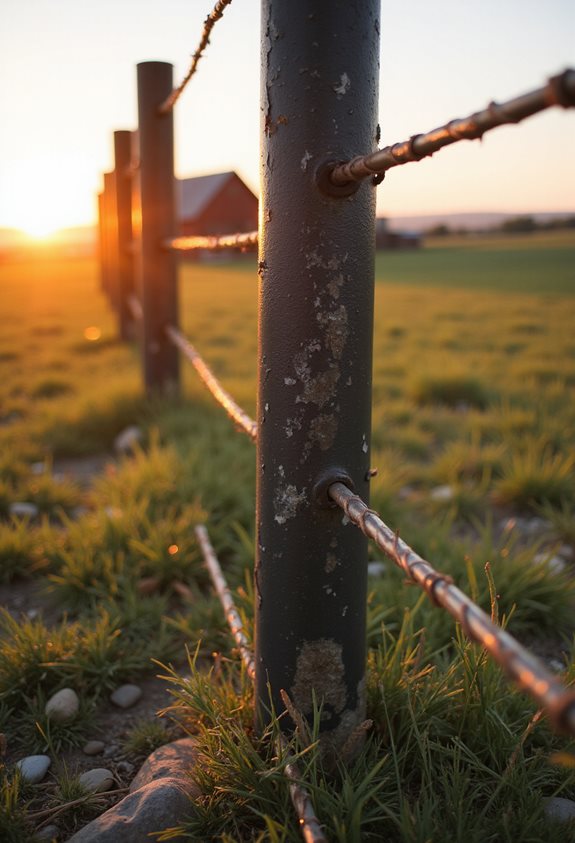 affordable industrial style fencing