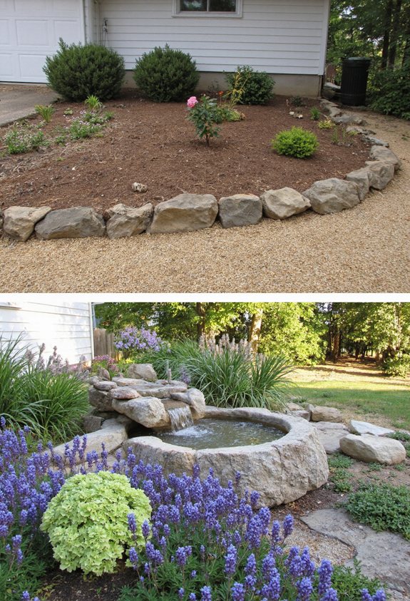 animated water feature transformation