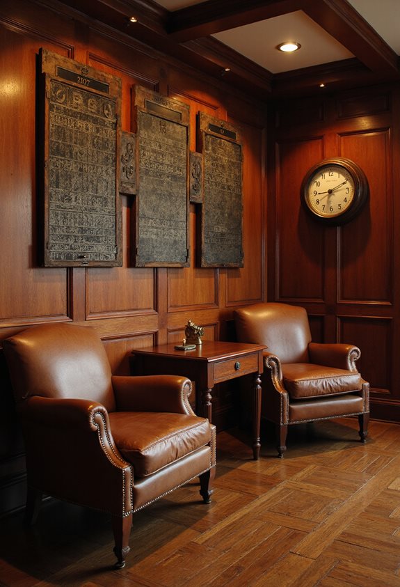 antique sports room nostalgia