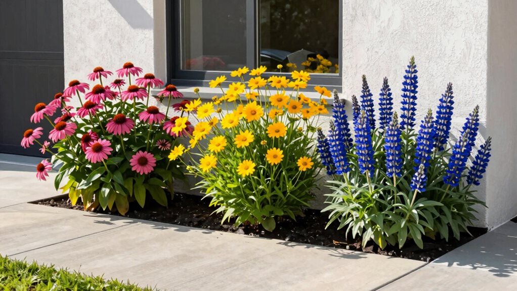 bold summer perennial blocks