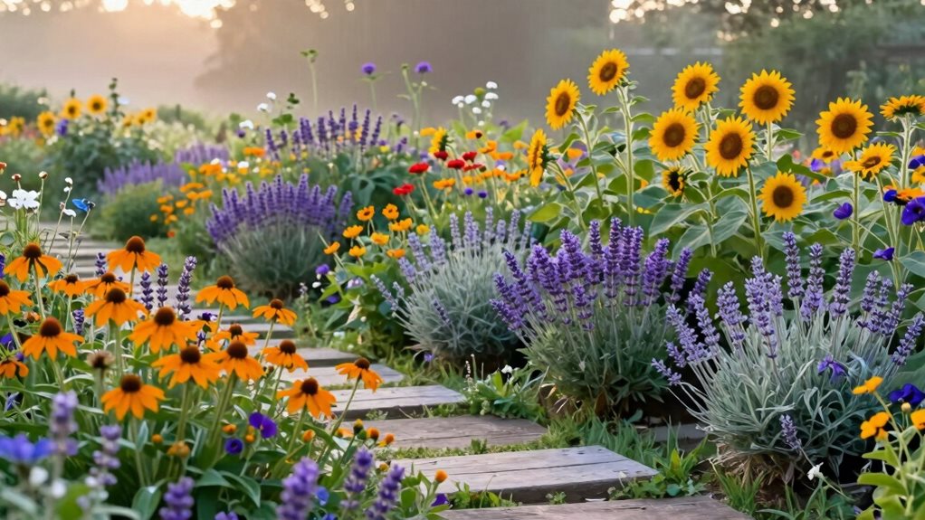 butterfly friendly wildflower border guide