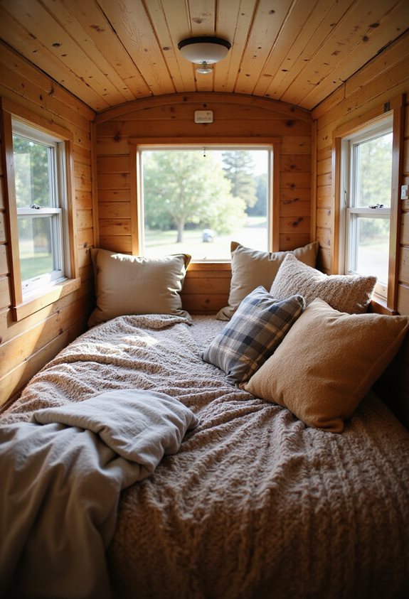 camper optimized cozy bedding