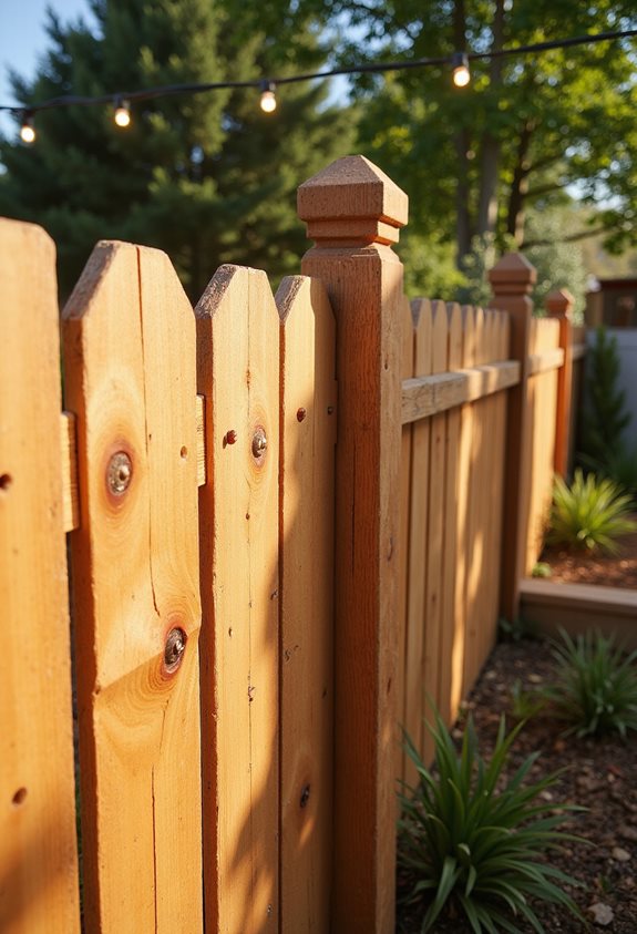 cedar fence diy appeal