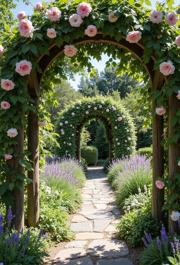 charming vertical garden structures