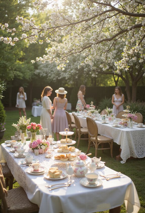 charming vintage tea celebration