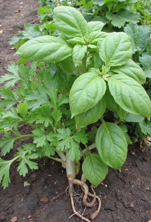 cilantro basil soil needs