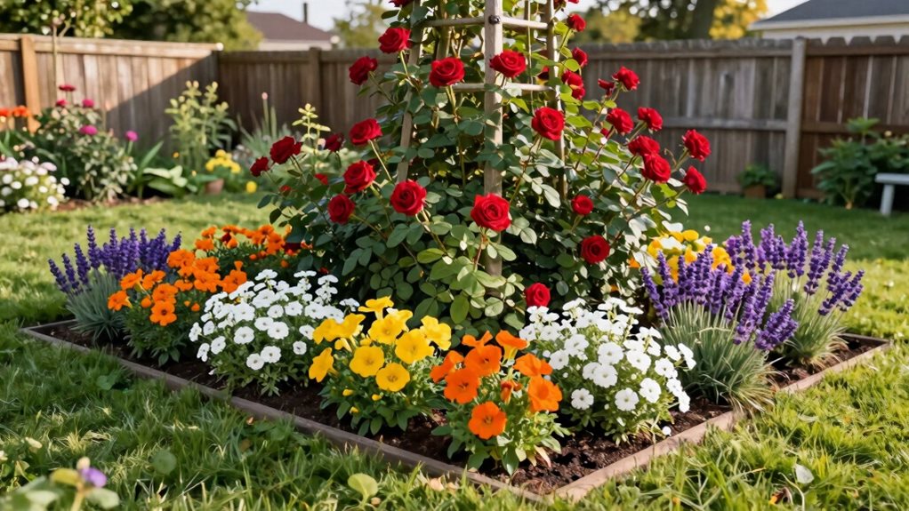 compact balcony raised bed garden