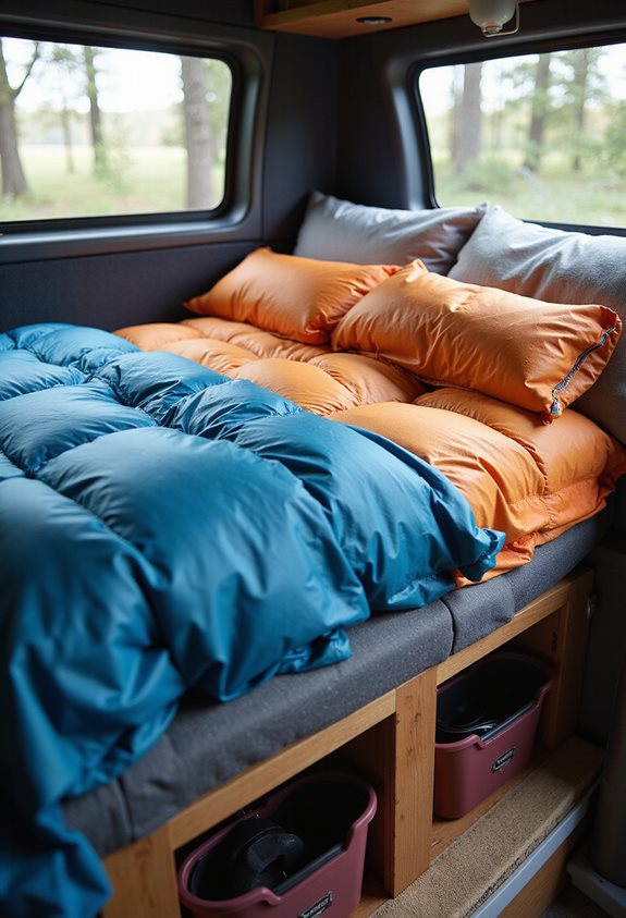 compact lightweight travel bedding