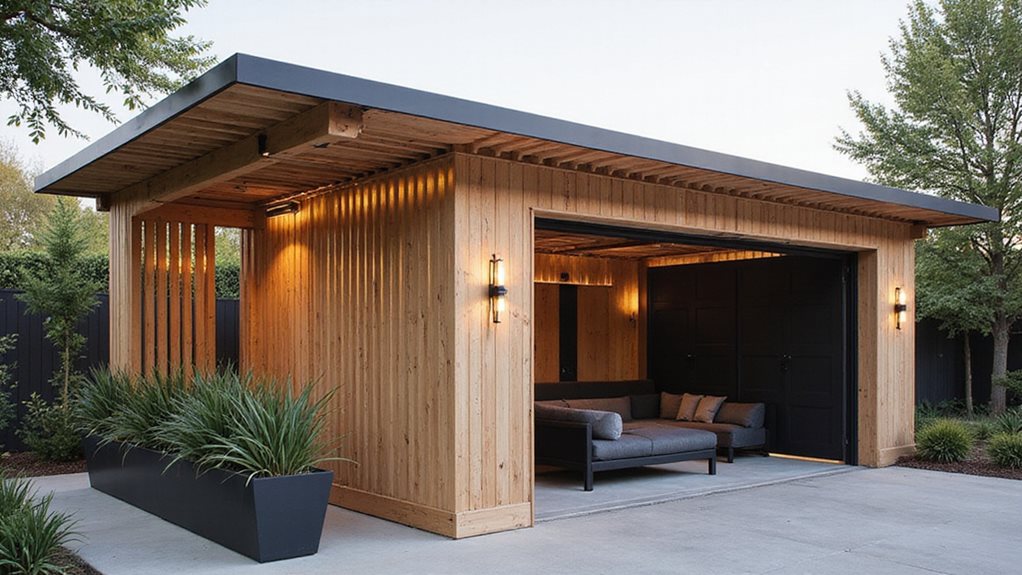 corner wrap pergola retreat