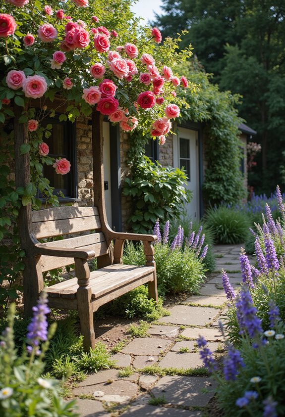 cottage garden charm blooms