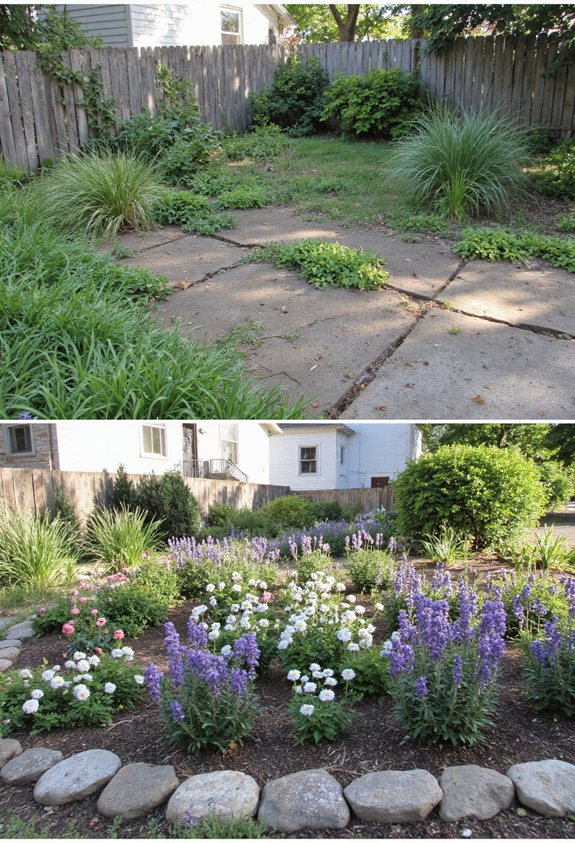 cozy cottage garden transformation