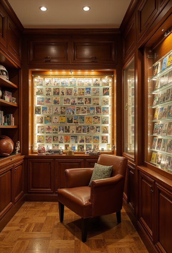 creative collectible card displays