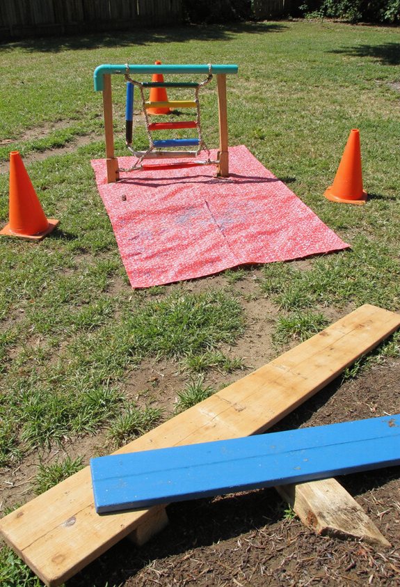 diy backyard obstacle course