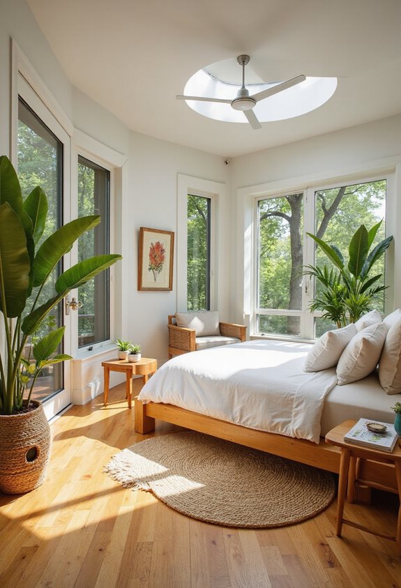 eco friendly bamboo bedroom flooring