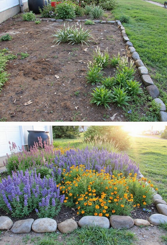 eco friendly native lawn transformation