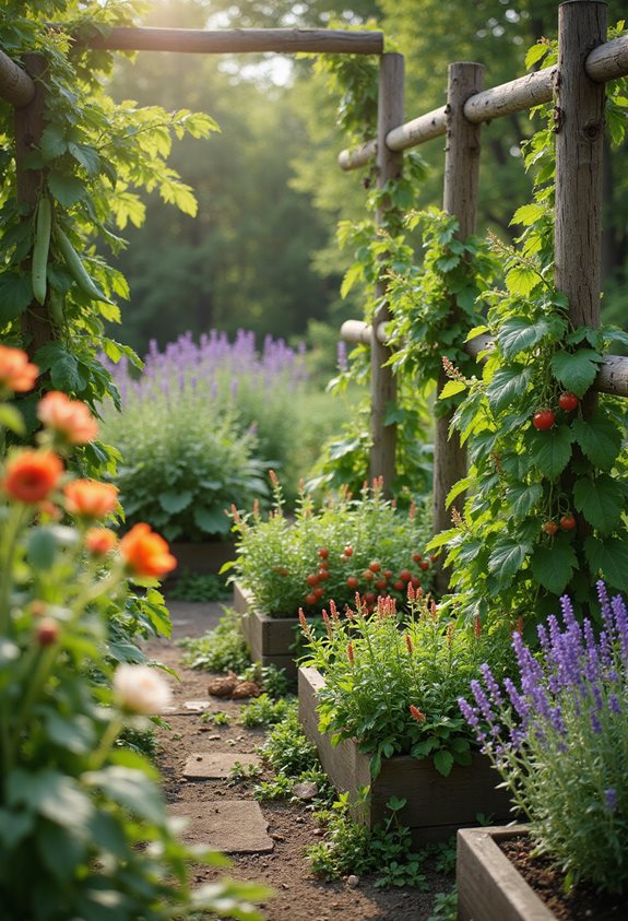 edible plants enhance gardens