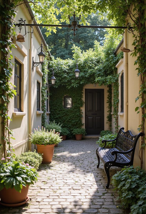 elegant wrought iron decor