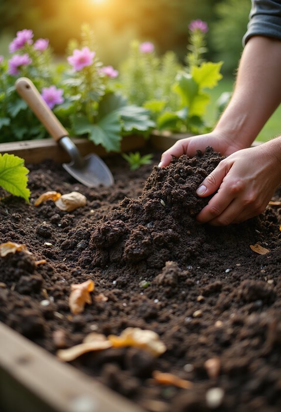 enhance soil with compost