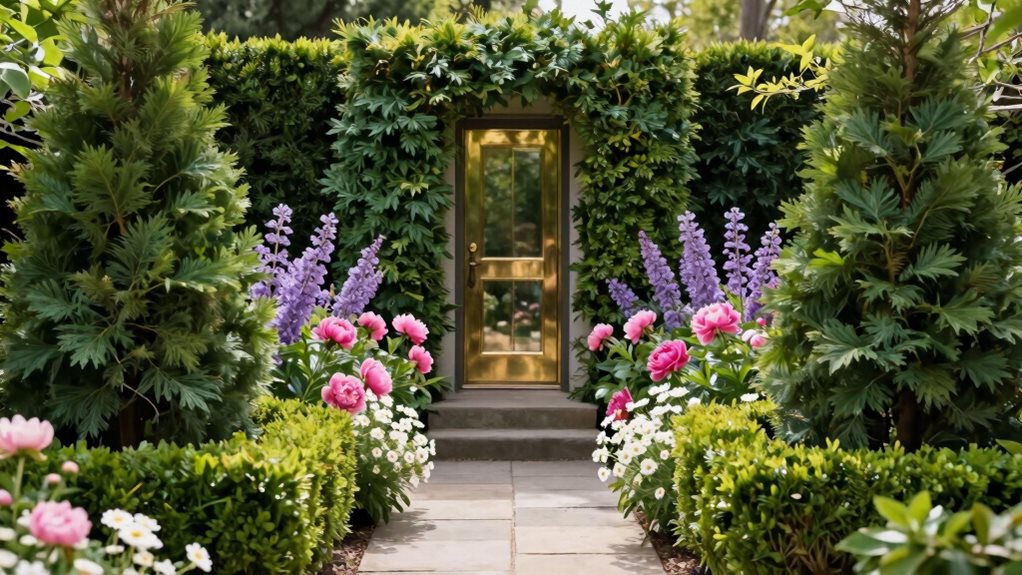 evergreen xeriscape shrub mix