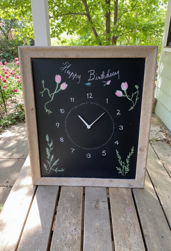 family room birthday countdown