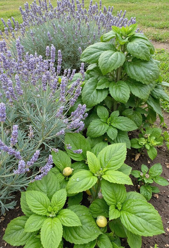 fragrant garden mosquito deterrent