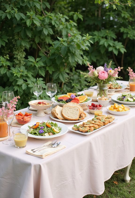 fresh light summer foods