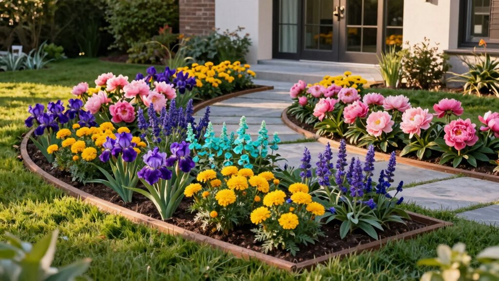 20 Flower Beds Ideas in Front of House