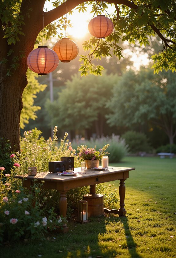 garden music setup tips