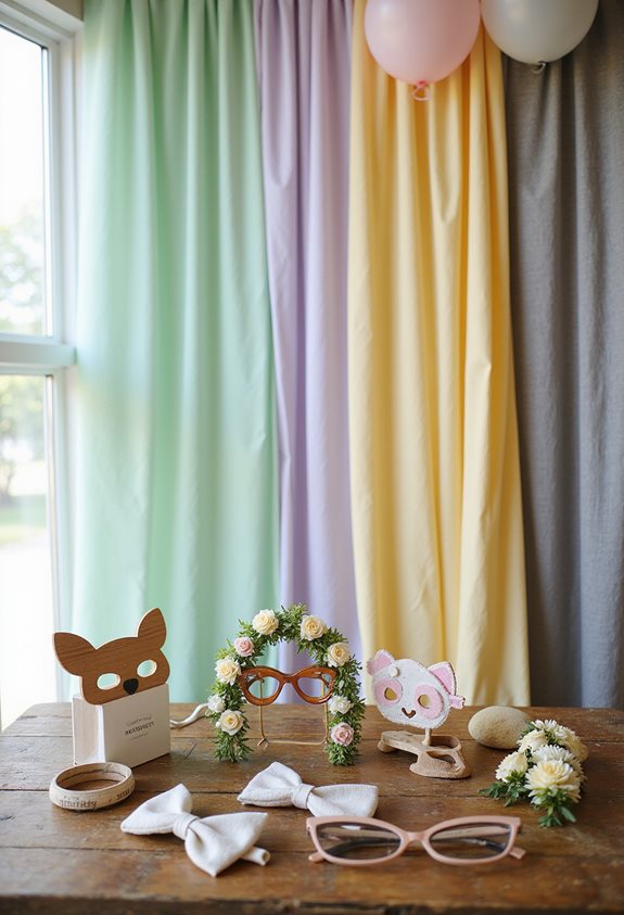 gender neutral photo booth props