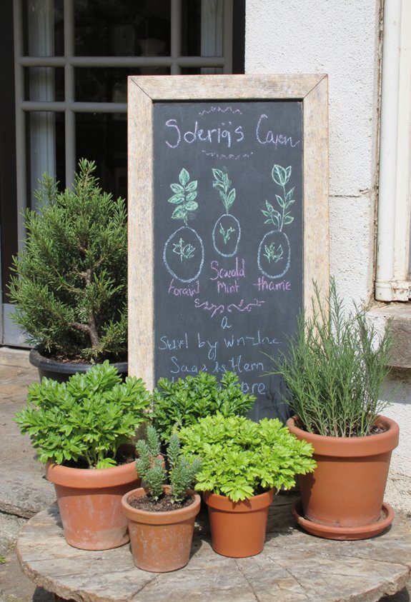 herb pot harvest tracker