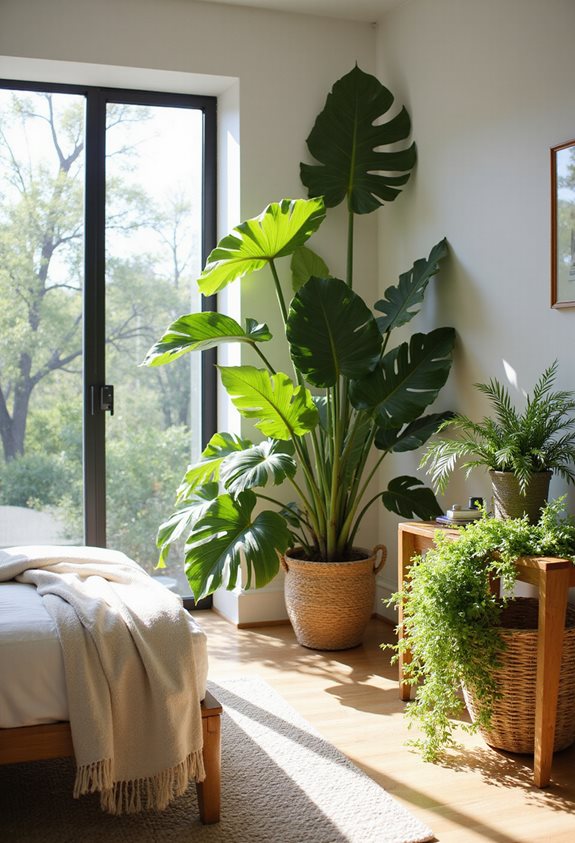 indoor tropical plant freshness