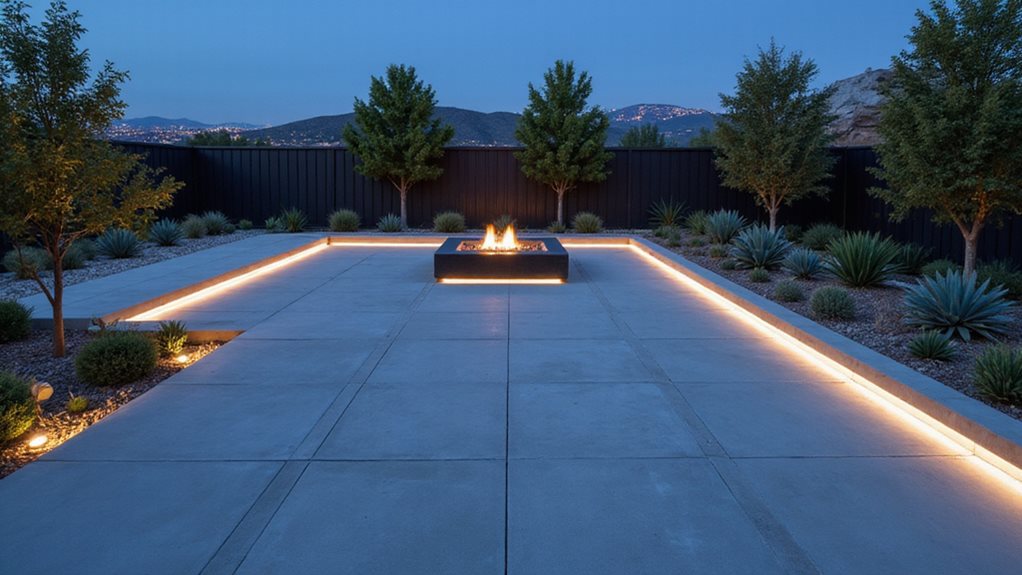 integrated led patio ambiance