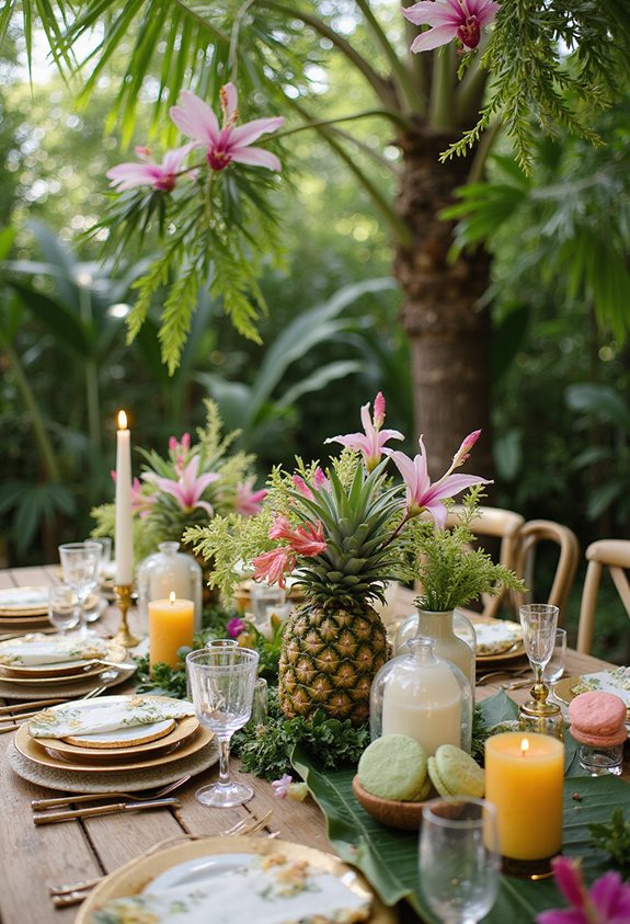 island inspired baby shower fun