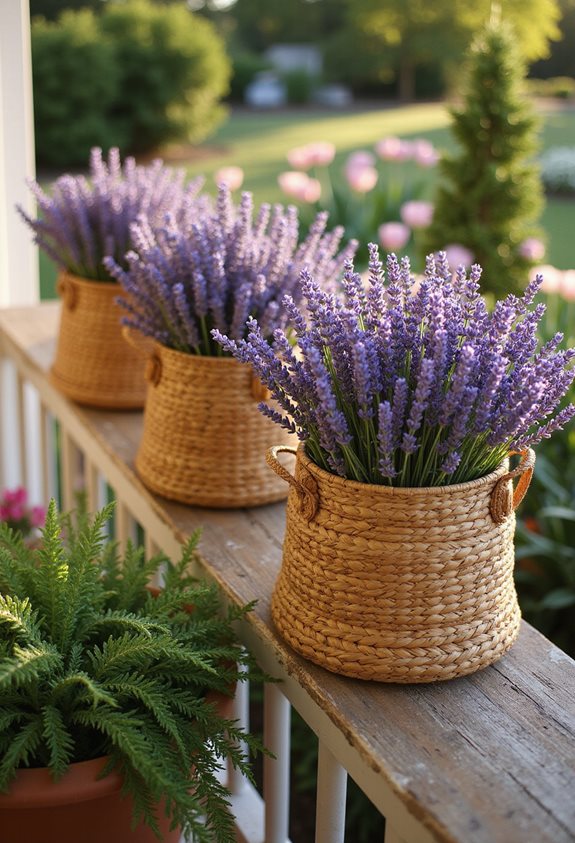 lavender sprig rattan d cor