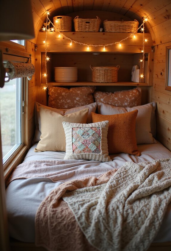 layered camper bedding essentials