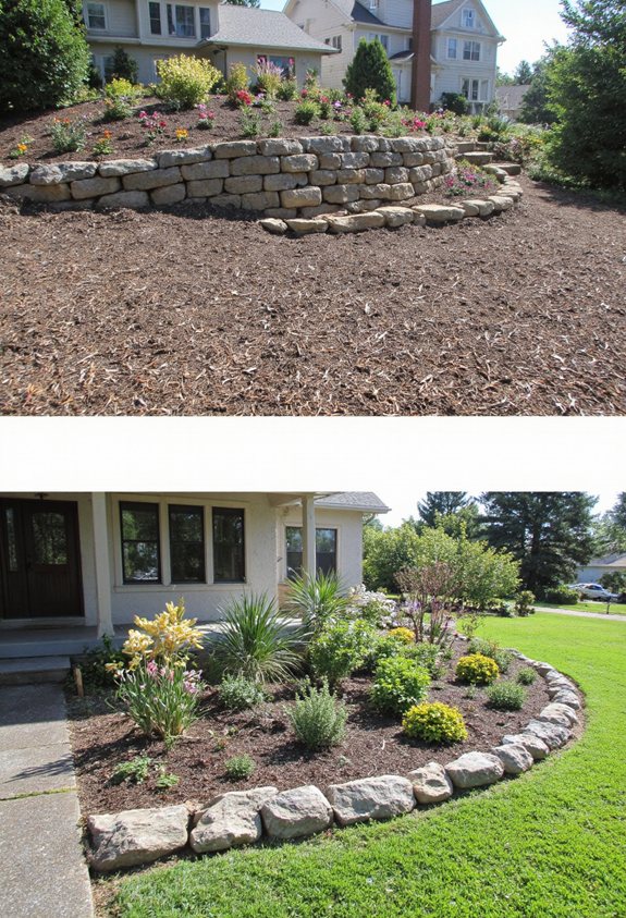 layered yard depth transformation