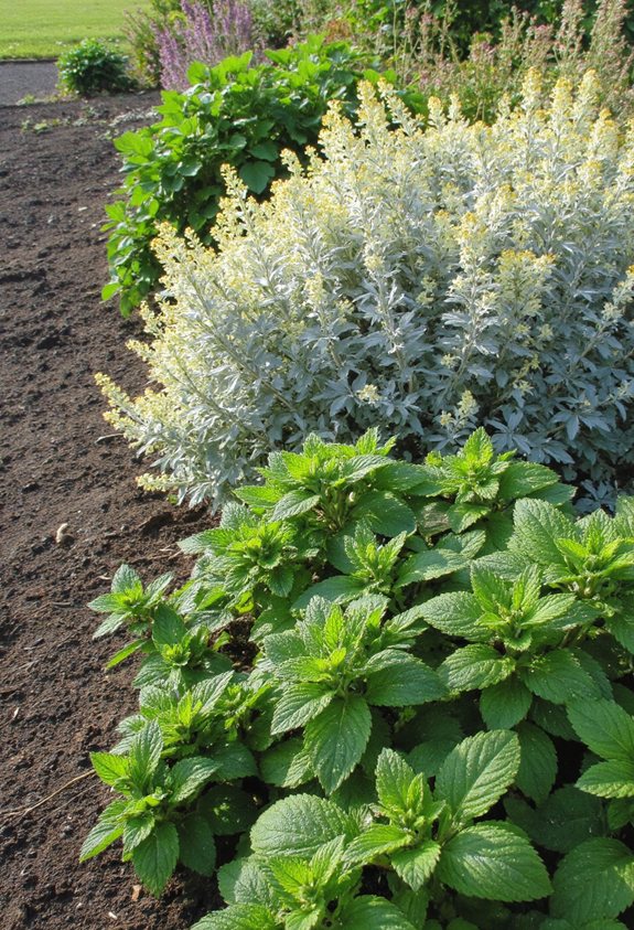 lemon balm neutralizes soil