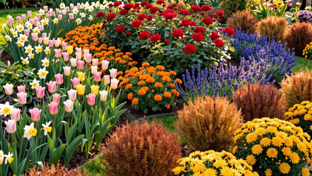 living seasonal garden palette