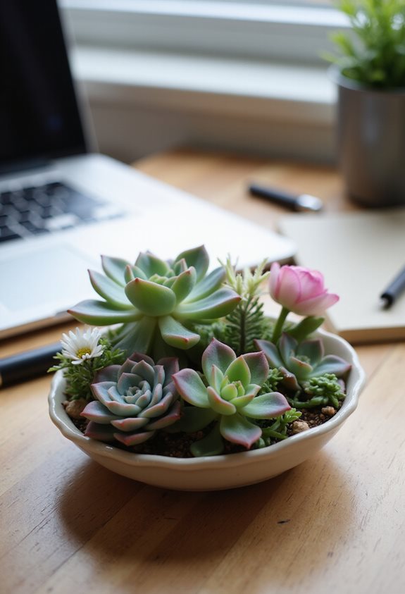 mini garden desk oasis