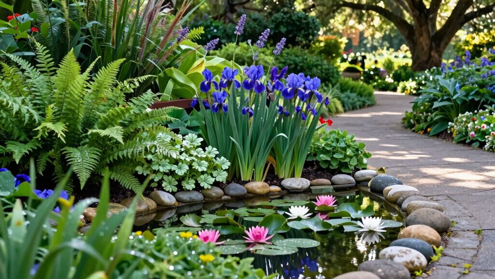 moisture loving water garden