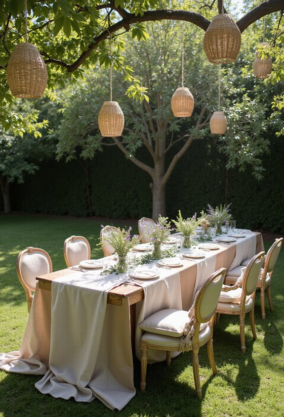 natural fabrics enhance decor