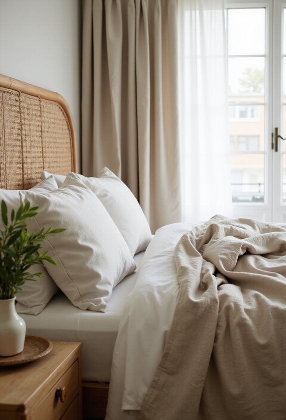 natural linen cotton texture