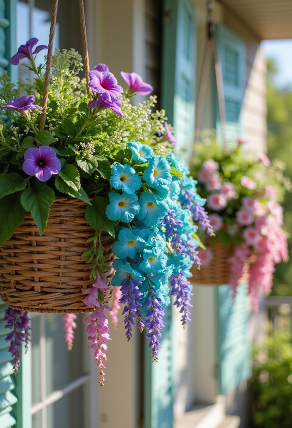 neon blue lobster cascade