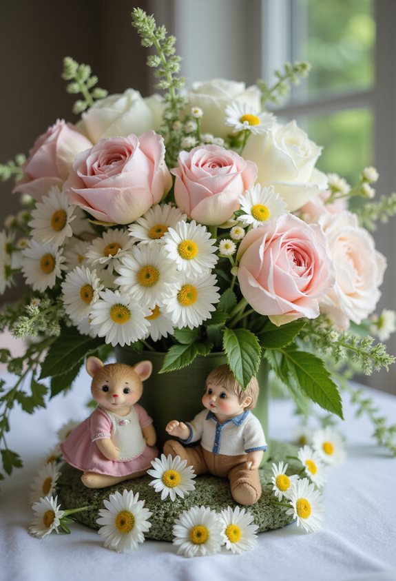 nursery rhymes in flowers